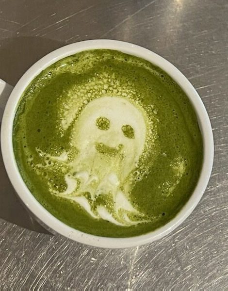 The Green Octopus Matcha Latte @ Hillcrest Coffee